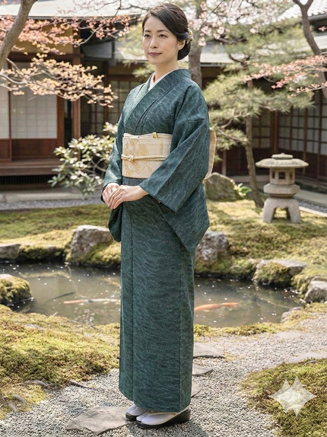 伊勢型小紋　六谷梅軒