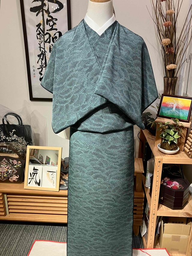 伊勢型小紋　六谷梅軒