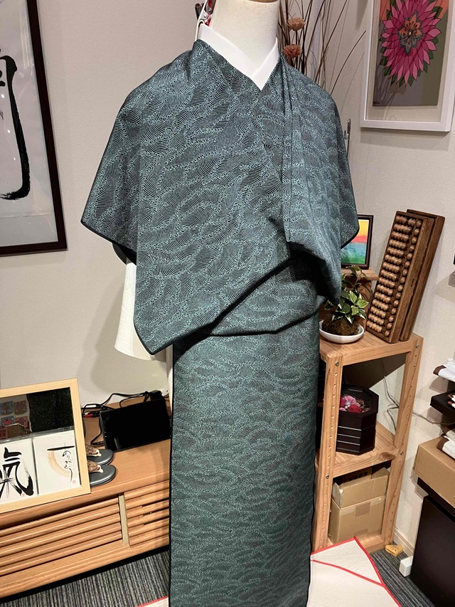 伊勢型小紋　六谷梅軒