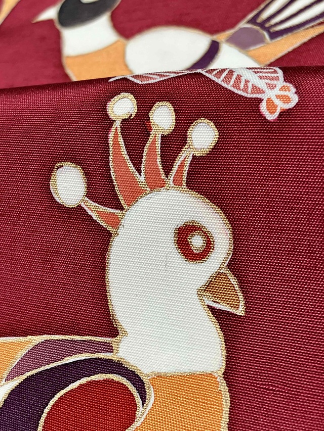 西原 染九寸名古屋帯