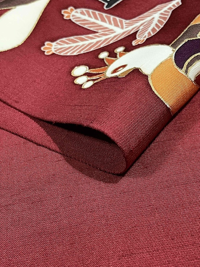 西原 染九寸名古屋帯