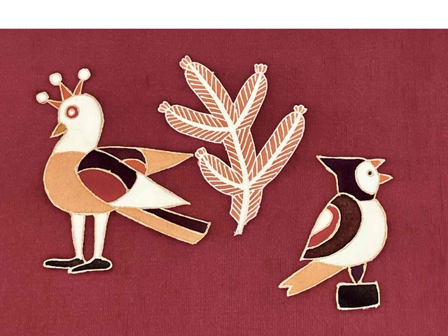 西原 染九寸名古屋帯