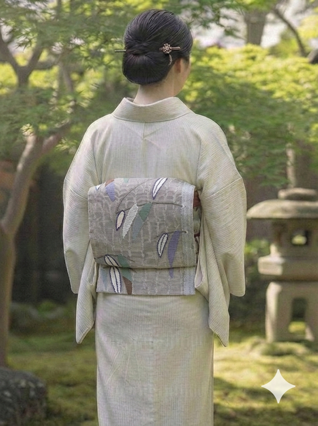 帯屋捨松　夏八寸名古屋帯