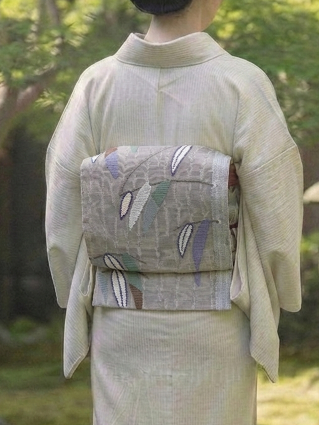 帯屋捨松 手刺繍