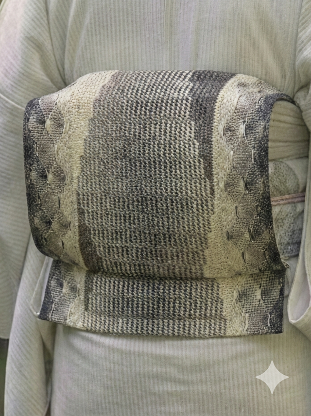 組織八寸名古屋帯