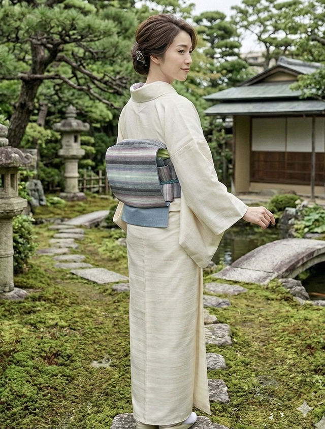 真南風 花倉織