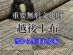 越後上布